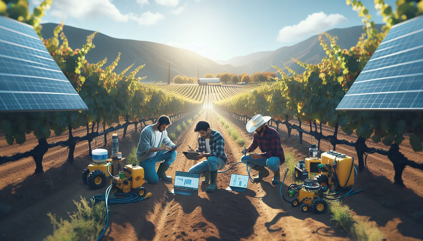 Чилийские фермеры снижают расход воды на виноград без потери качества