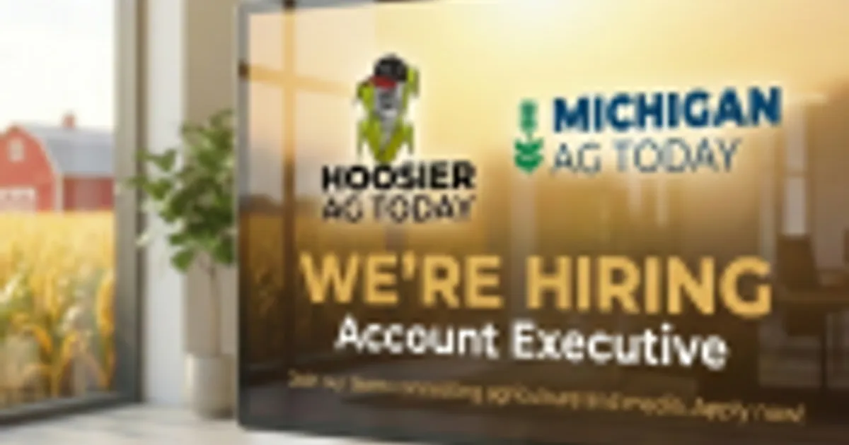 Работа в Hoosier Ag Today: ищем менеджера в Норт-Индиане и Южном Мичигане