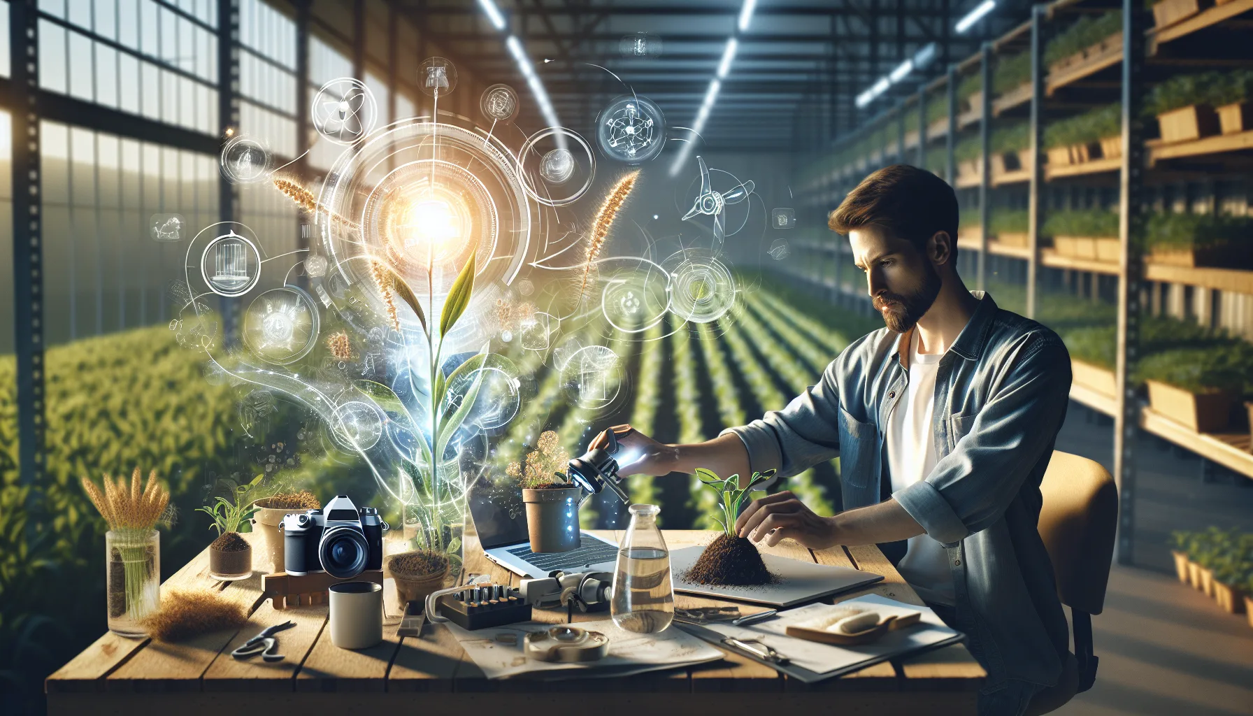 Световая активация для здоровья растений