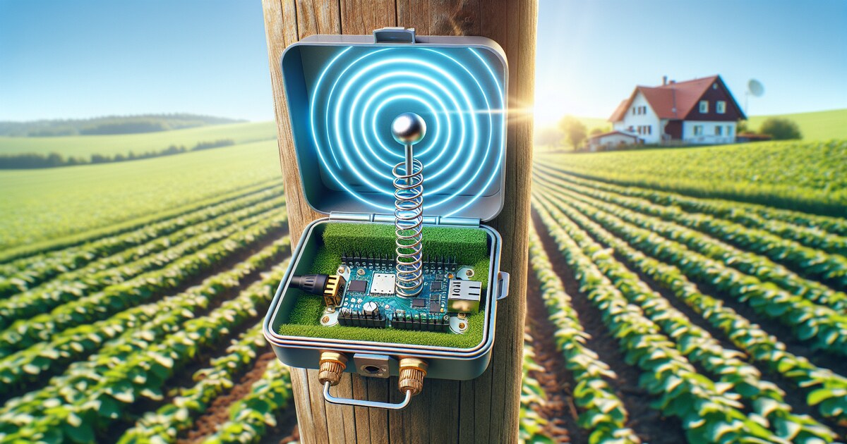 LoRa-передатчик для поля: ESP32 + SX1278 — связь на 10 км за 600 ₽