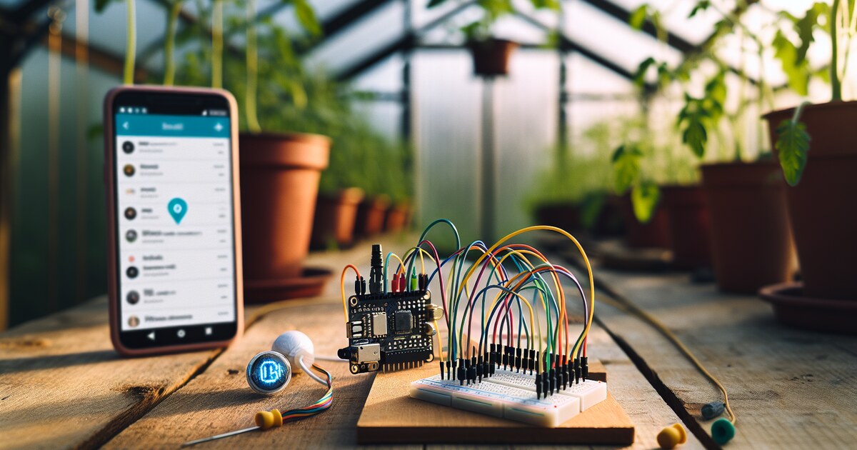 Клуб самоделкиных: метеостанция для теплицы за 3 000 ₽ — температура, влажность и алерты в Telegram