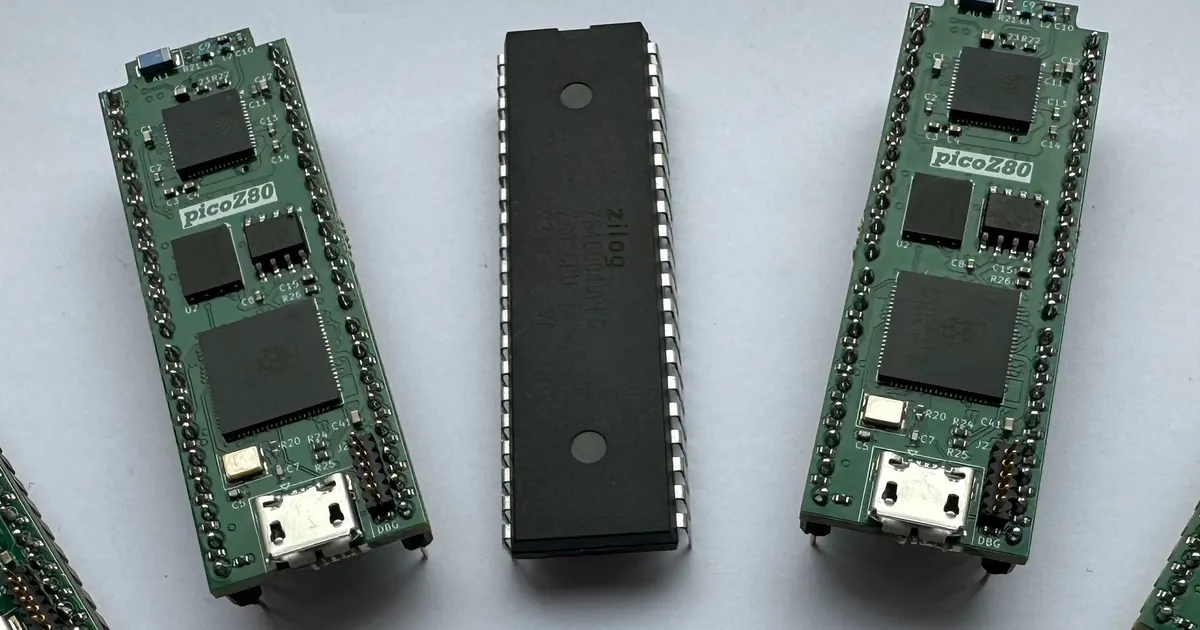 picoZ80: замена процессора Z80 на Raspberry Pi и ESP32