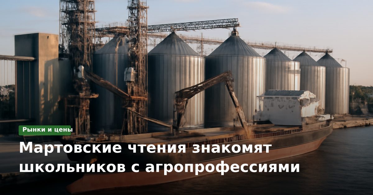 Мартовские чтения знакомят школьников с агропрофессиями