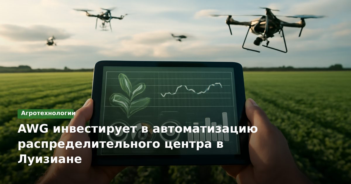 AWG инвестирует в автоматизацию распределительного центра в Луизиане