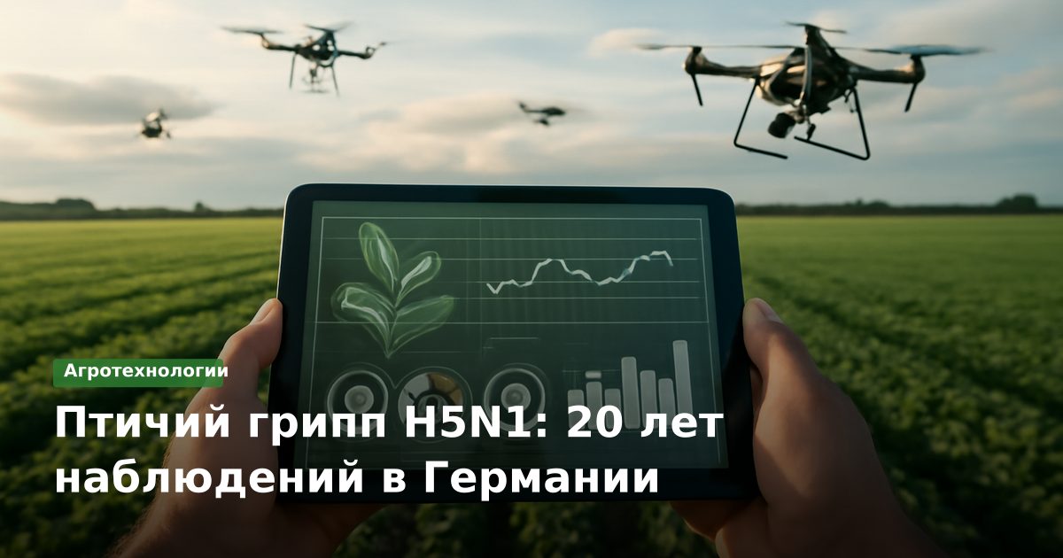 Птичий грипп H5N1: 20 лет наблюдений в Германии