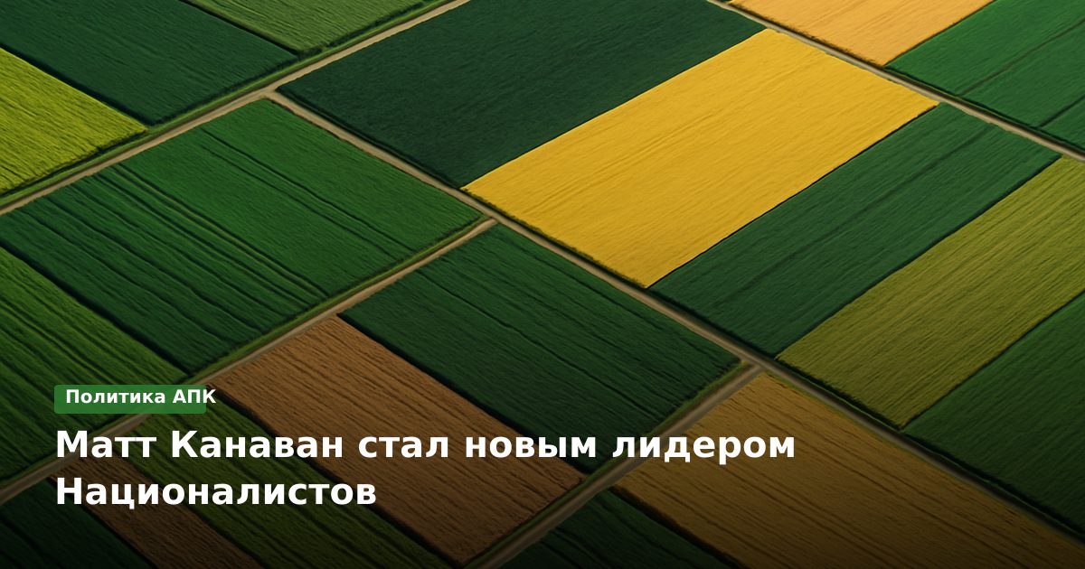 Матт Канаван стал новым лидером Националистов
