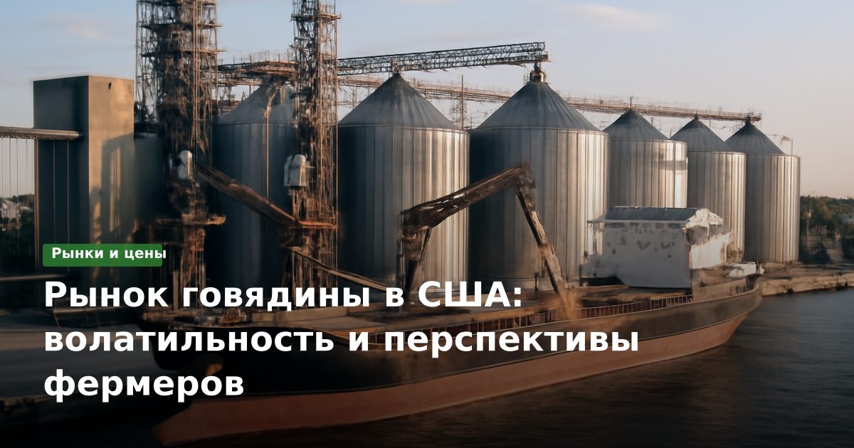 Рынок говядины в США: волатильность и перспективы фермеров