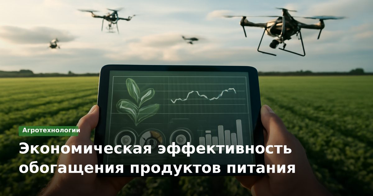 Экономическая эффективность обогащения продуктов питания