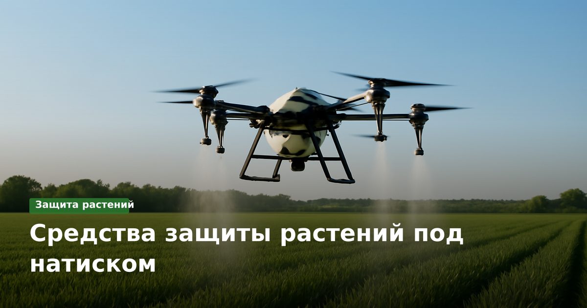 Средства защиты растений под натиском