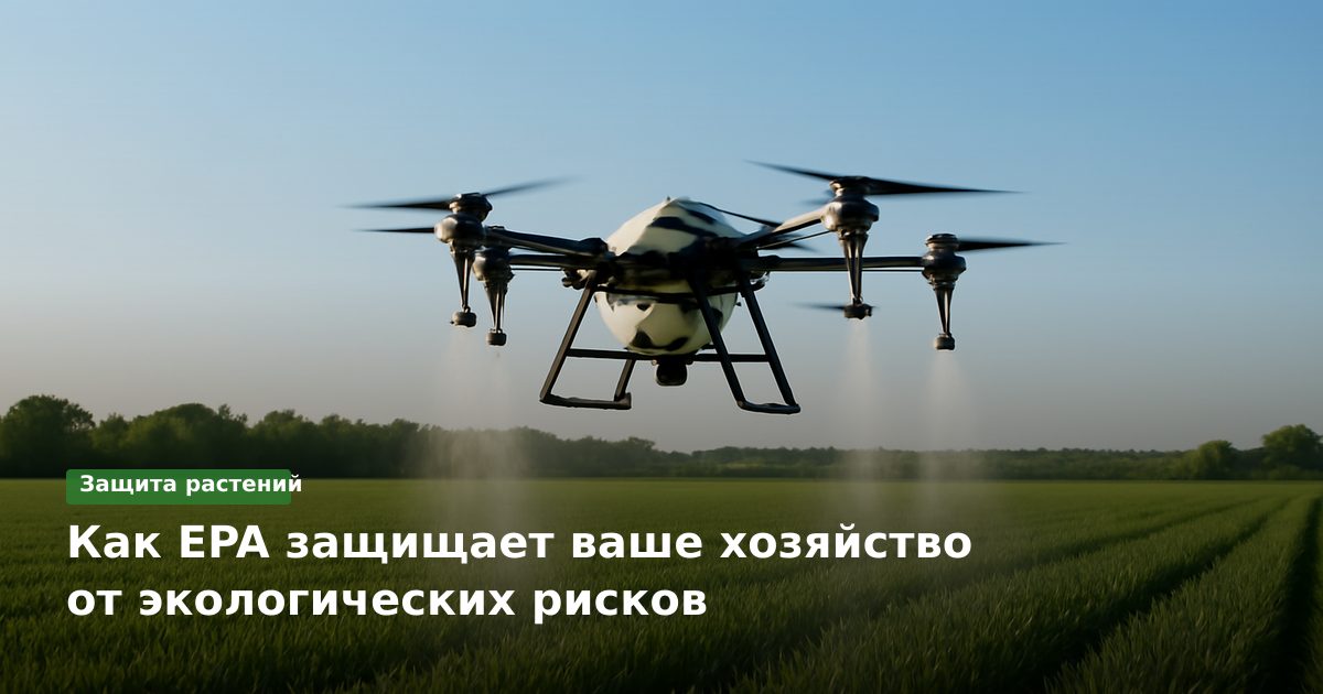 Как EPA защищает ваше хозяйство от экологических рисков