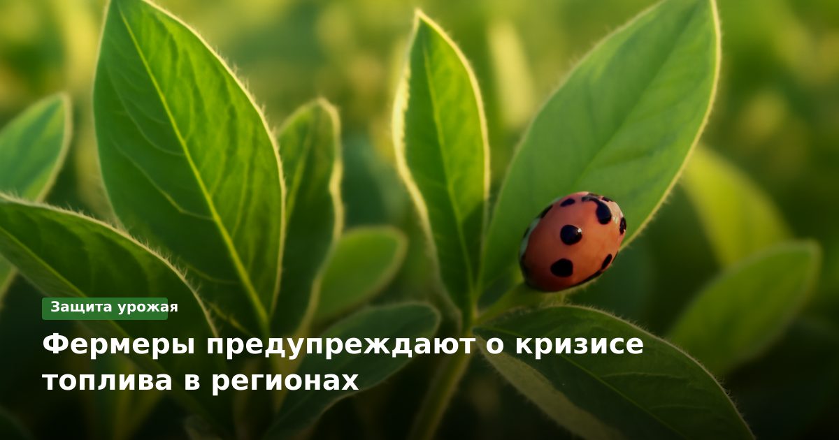 Фермеры предупреждают о кризисе топлива в регионах