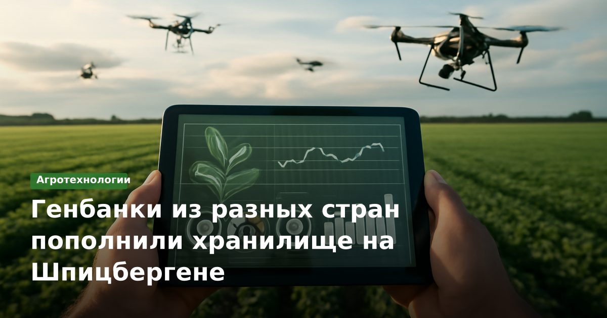 Генбанки из разных стран пополнили хранилище на Шпицбергене