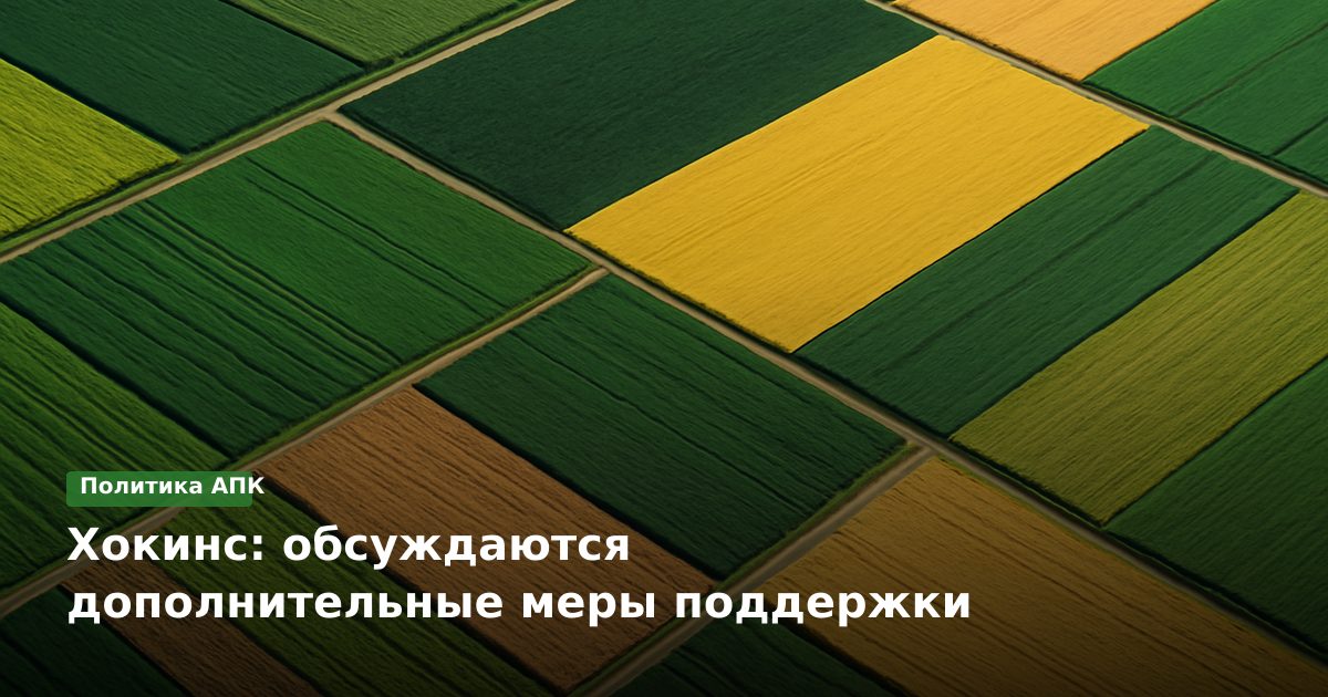 Хокинс: обсуждаются дополнительные меры поддержки