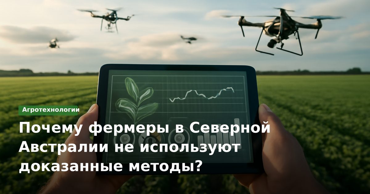 Почему фермеры в Северной Австралии не используют доказанные методы?