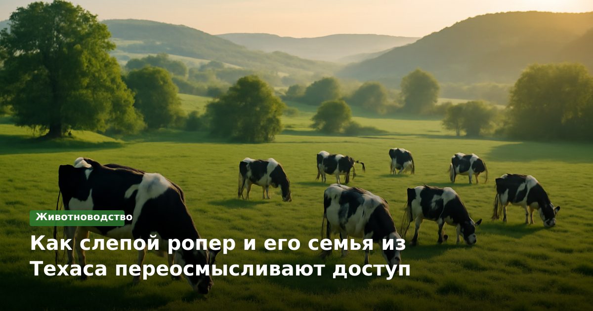 Как слепой ропер и его семья из Техаса переосмысливают доступ