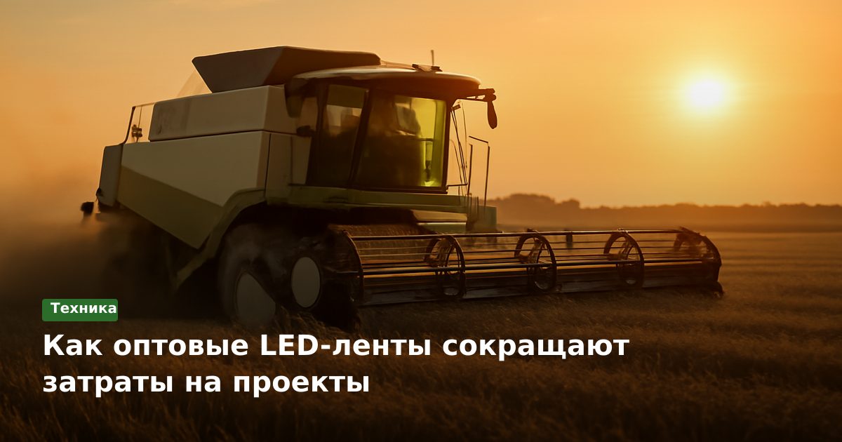 Как оптовые LED-ленты сокращают затраты на проекты