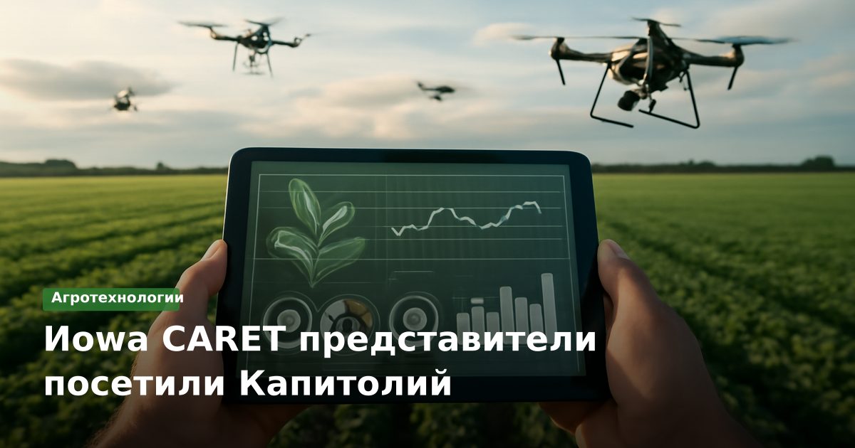Иowa CARET представители посетили Капитолий