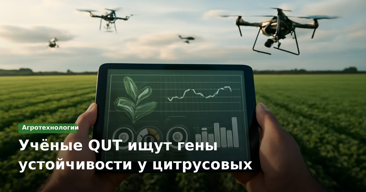 Учёные QUT ищут гены устойчивости у цитрусовых