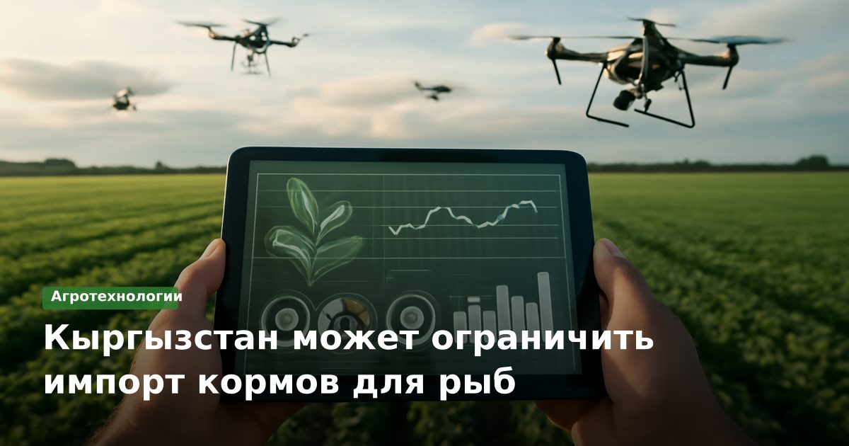 Кыргызстан может ограничить импорт кормов для рыб