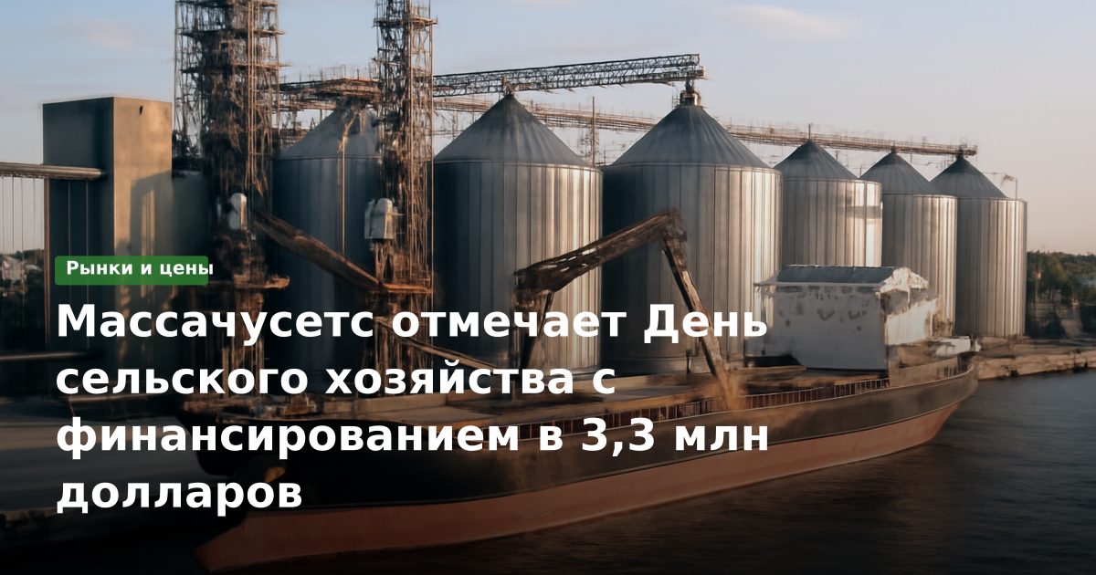 Массачусетс отмечает День сельского хозяйства с финансированием в 3,3 млн долларов