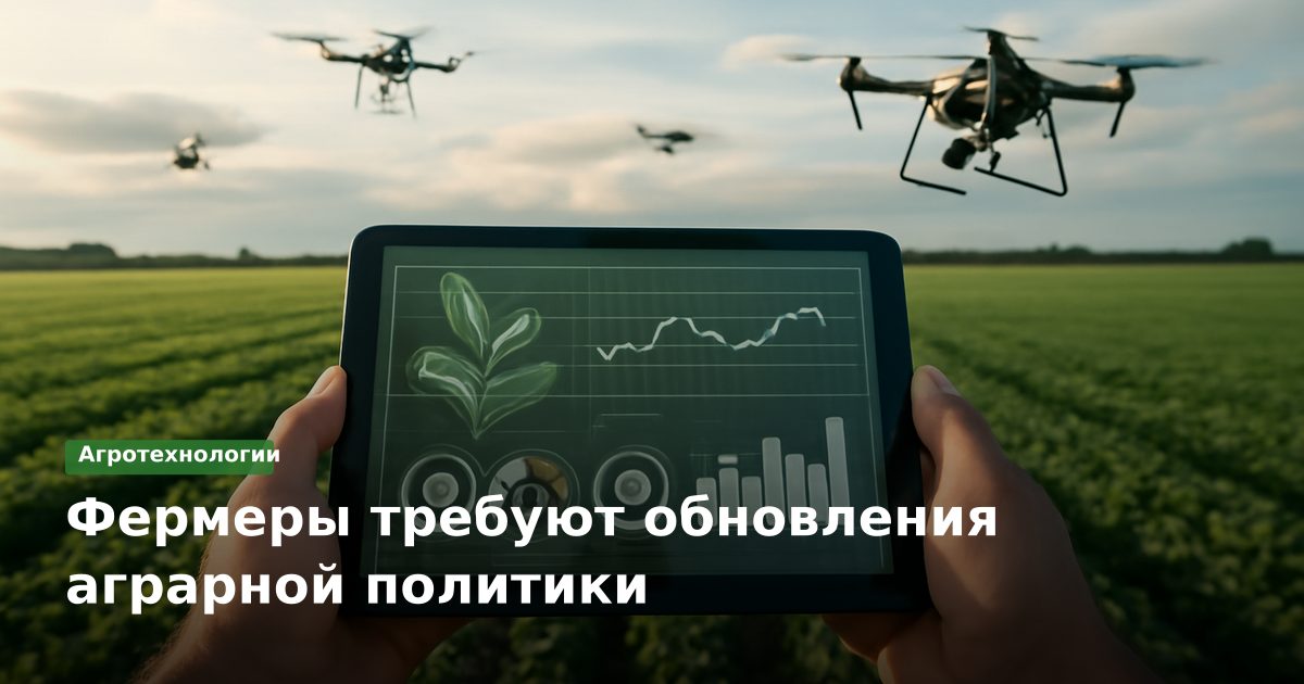 Фермеры требуют обновления аграрной политики