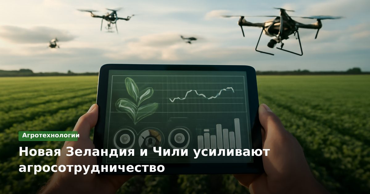 Новая Зеландия и Чили усиливают агросотрудничество