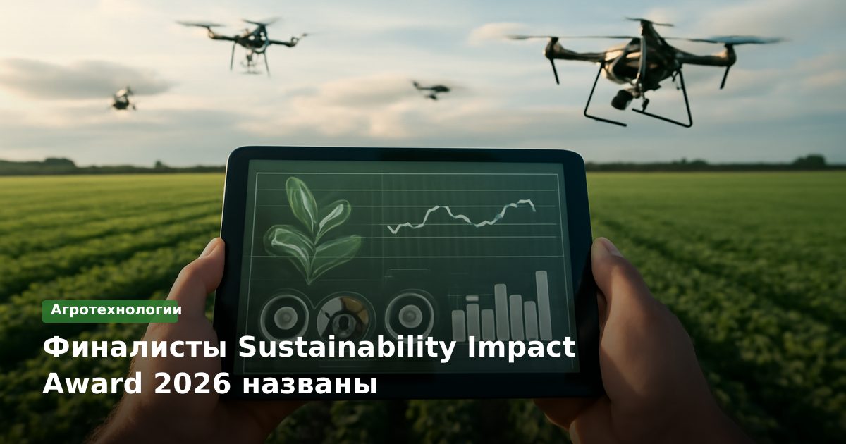 Финалисты Sustainability Impact Award 2026 названы