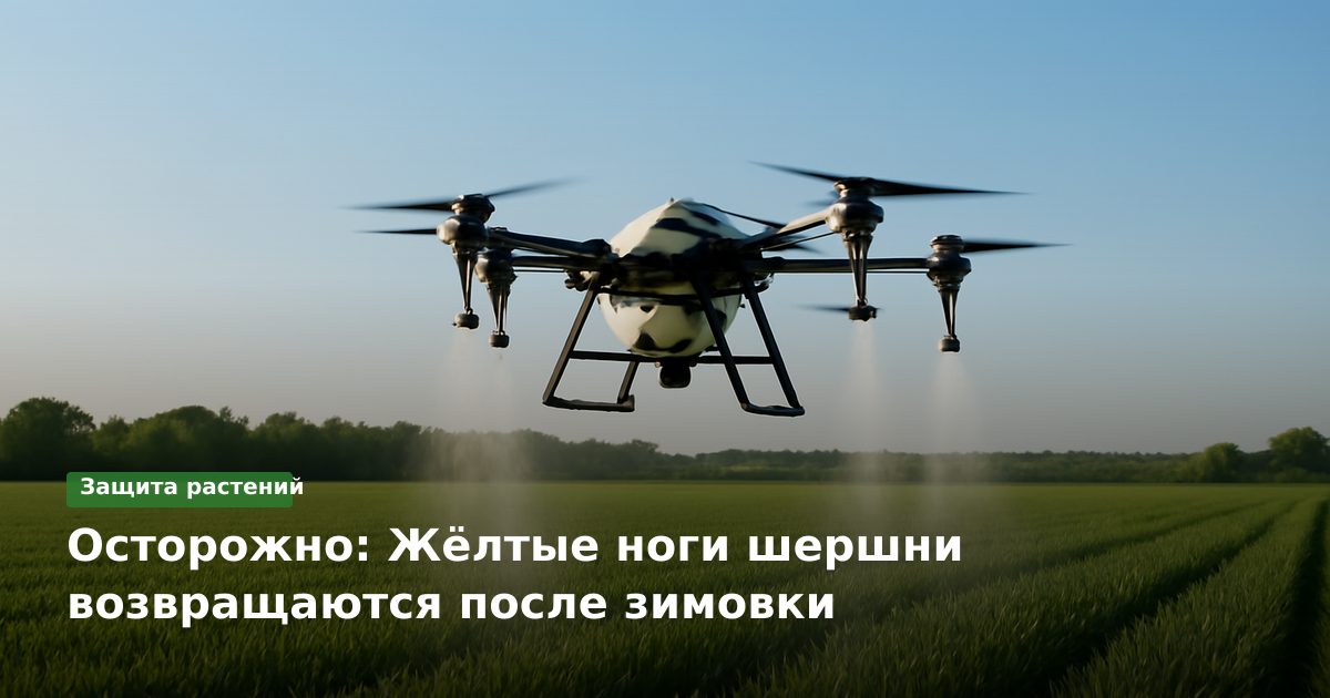 Осторожно: Жёлтые ноги шершни возвращаются после зимовки