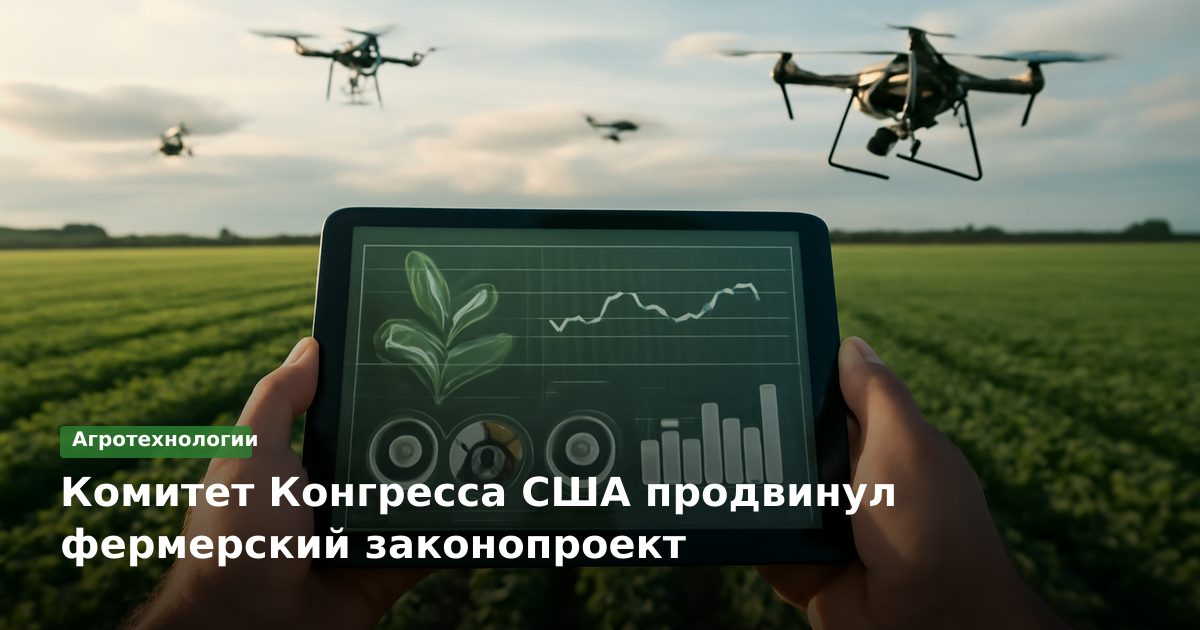 Комитет Конгресса США продвинул фермерский законопроект