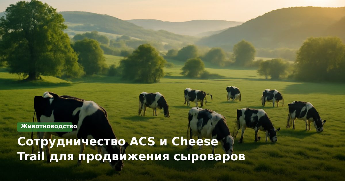 Сотрудничество ACS и Cheese Trail для продвижения сыроваров