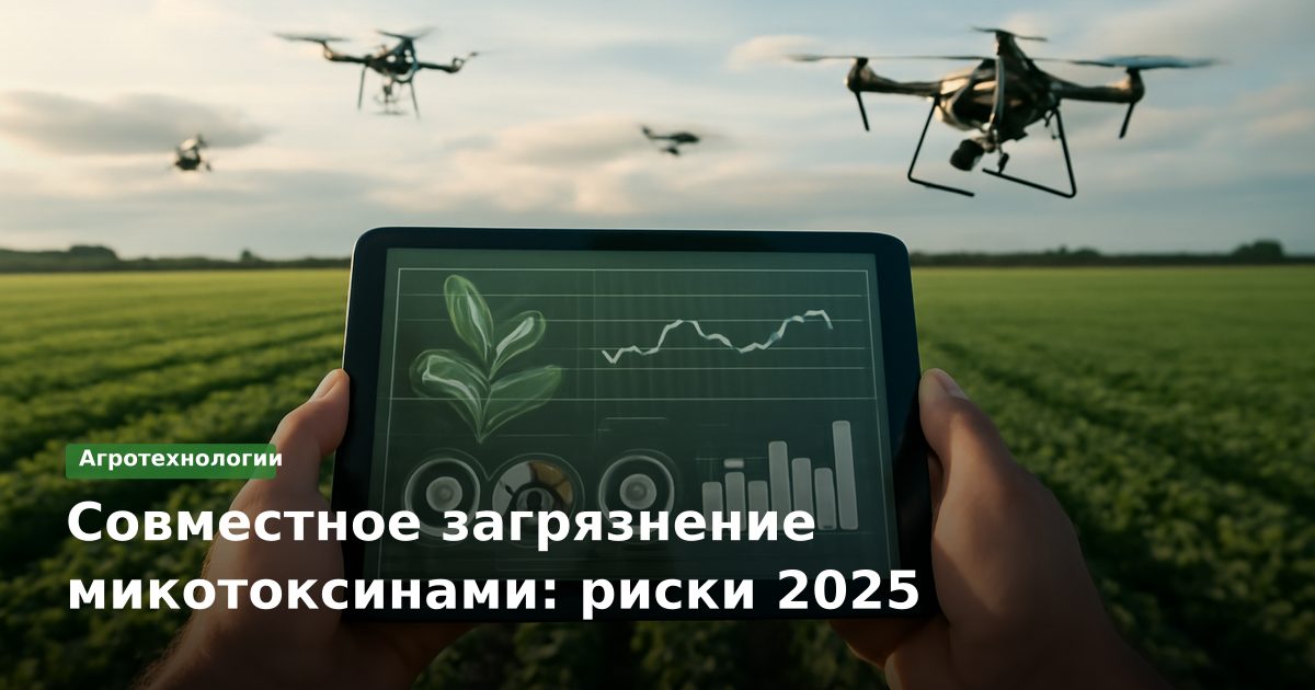 Совместное загрязнение микотоксинами: риски 2025