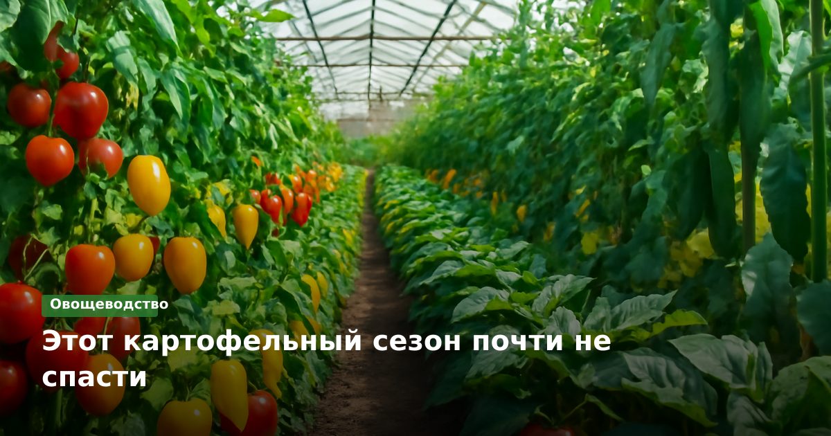 Этот картофельный сезон почти не спасти