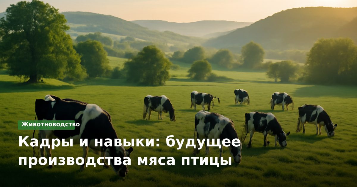 Кадры и навыки: будущее производства мяса птицы