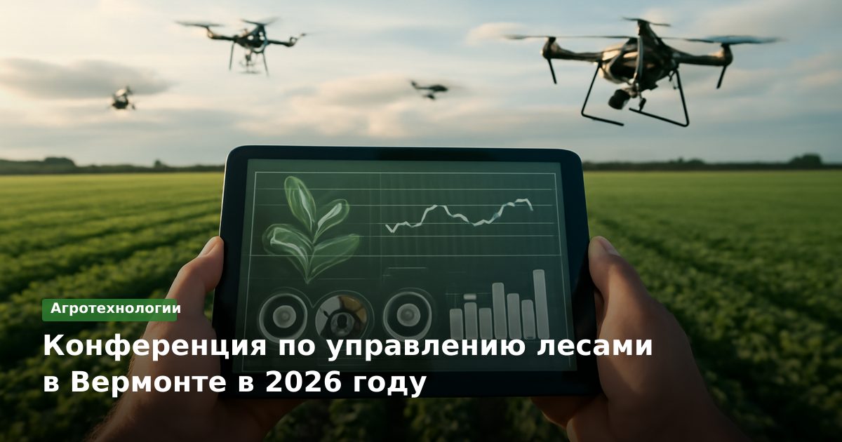 Конференция по управлению лесами в Вермонте в 2026 году