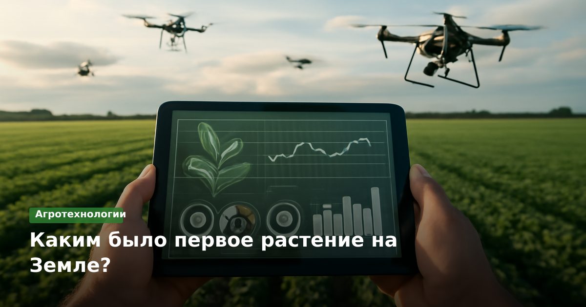 Каким было первое растение на Земле?