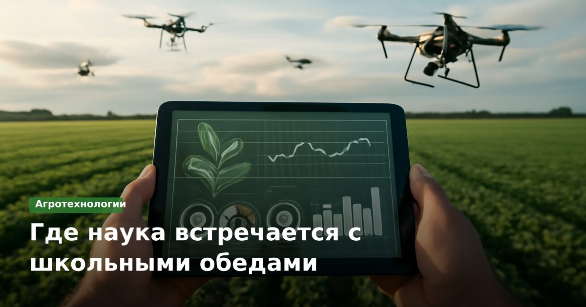 Где наука встречается с школьными обедами