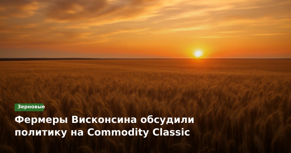 Фермеры Висконсина обсудили политику на Commodity Classic