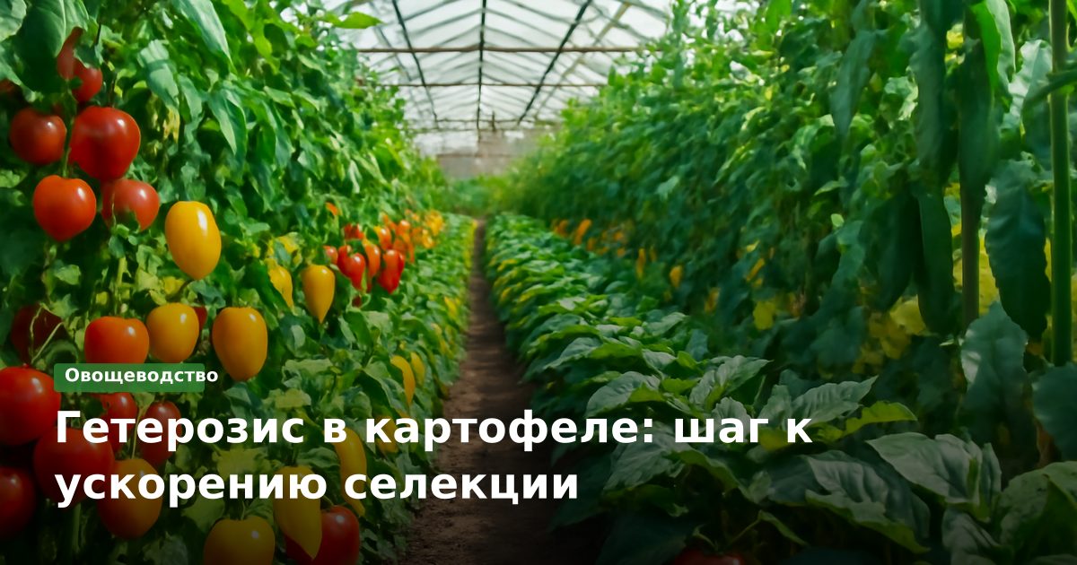 Гетерозис в картофеле: шаг к ускорению селекции