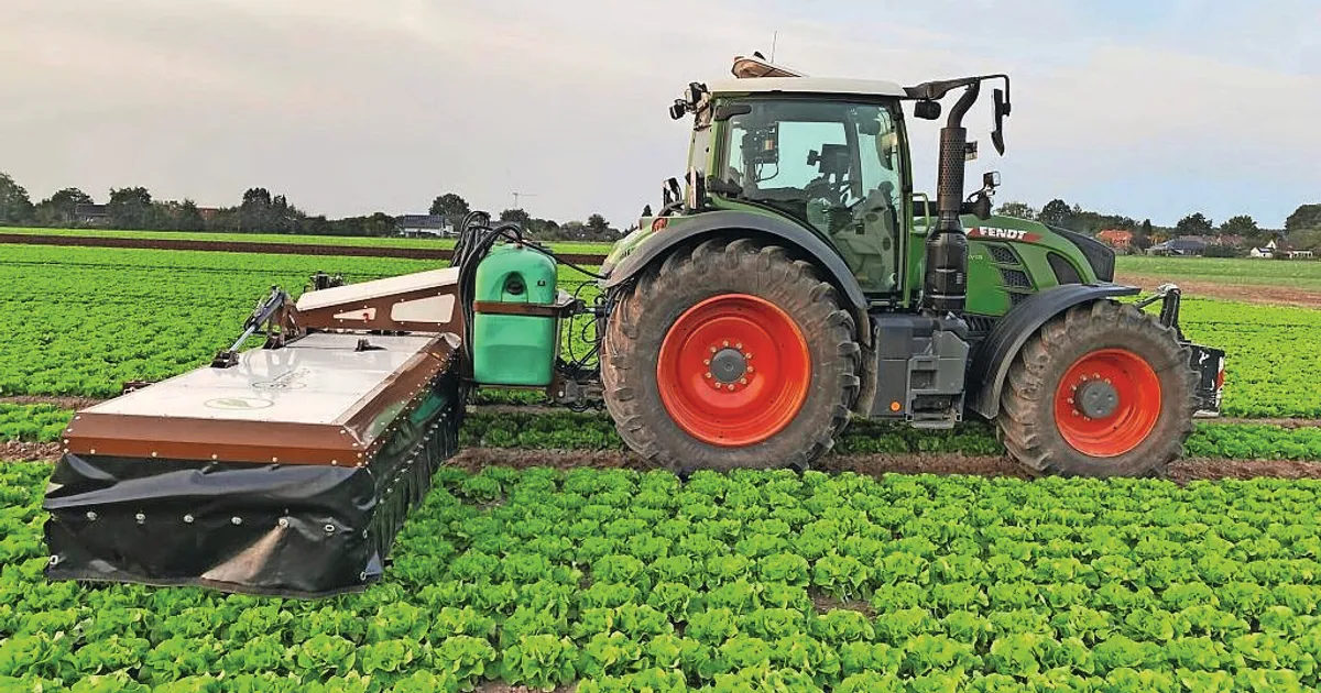 Точное опрыскивание SpotSprayING с 95% снижением сноса