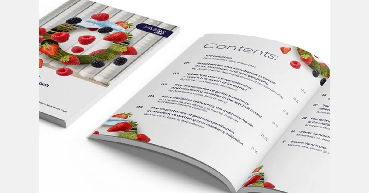 Рынок ягод: вышел отчёт Soft Fruit Market Report 2026