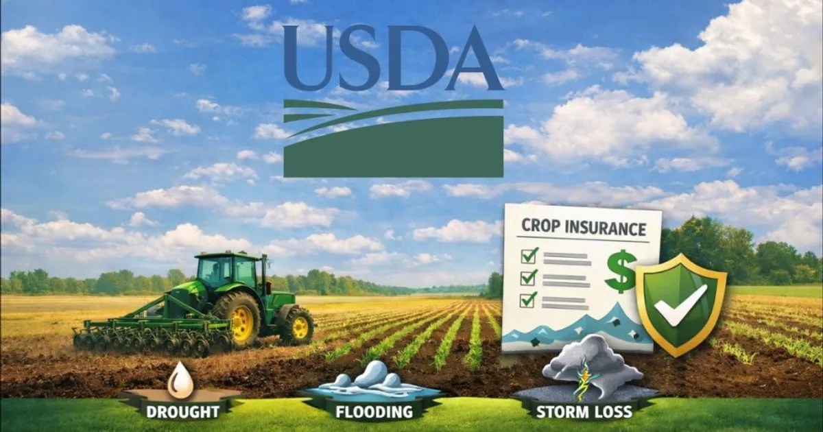 Цены на страхование урожая: USDA утвердило ориентиры на сезон-2026
