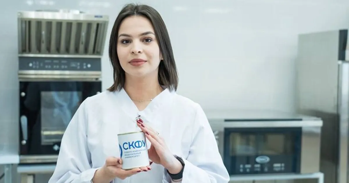 Козлятина и черная фасоль в консервах для функционального питания