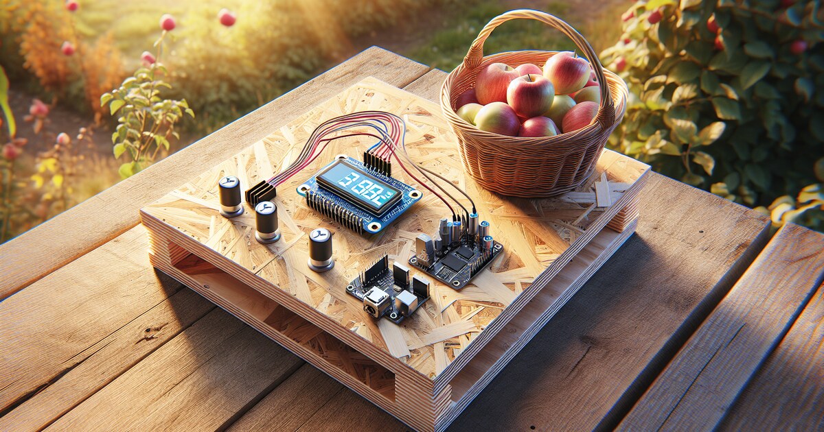 Весы для приёмки урожая за 2 800 ₽: HX711 + ESP32 + Google Таблица