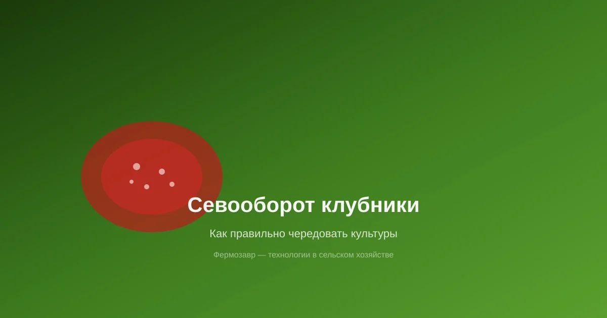 Севооборот клубники: как правильно чередовать культуры и не потерять урожай