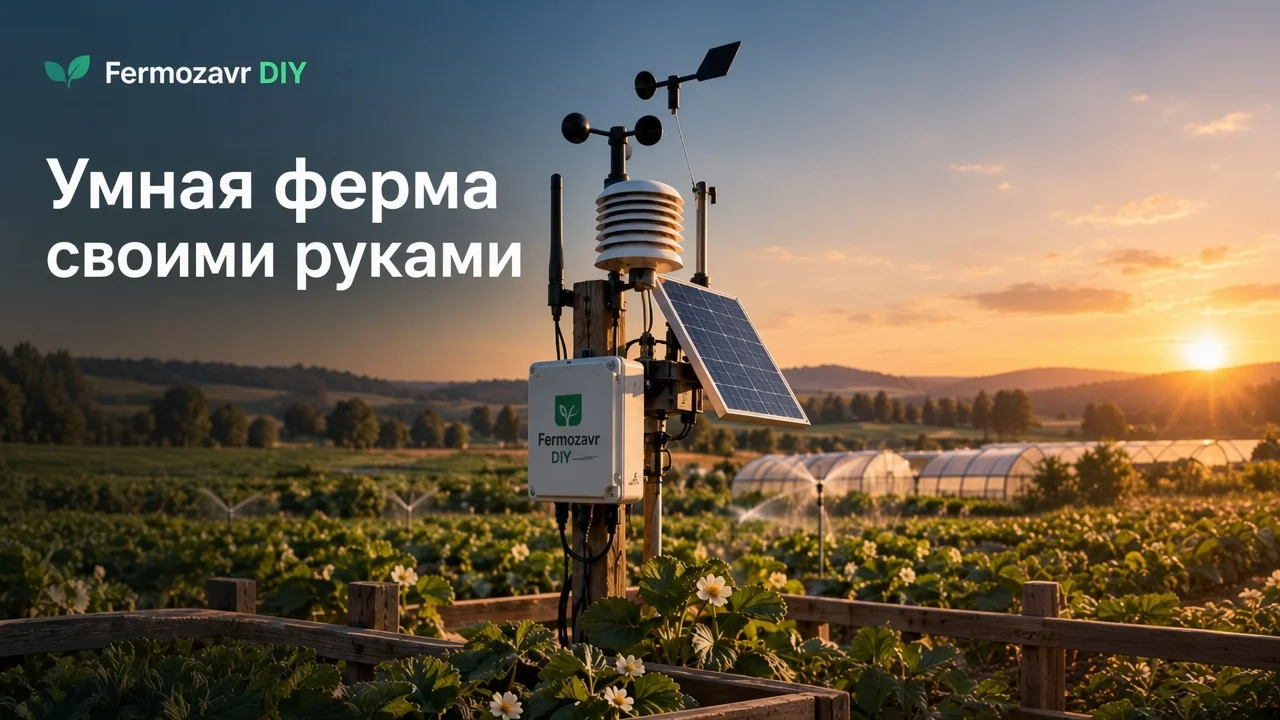 Умная ферма своими руками: этой зимой строим систему, которая весной выйдет в поле