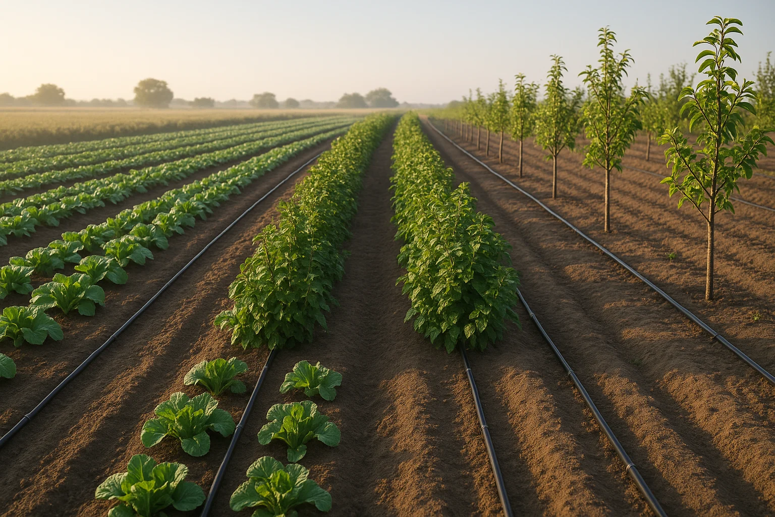 Капельное орошение в овощеводстве, ягодоводстве и садоводстве: полный практический разбор